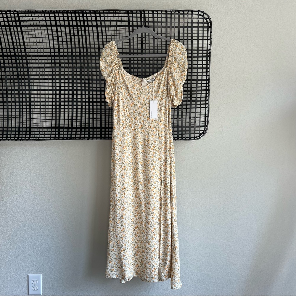 Reformation Bandit floral-print midi dress